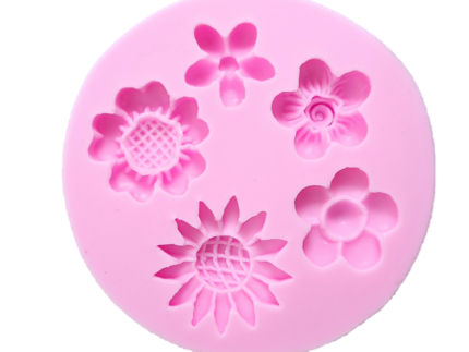 BakeGuru® 3D Flower Silicone Mould