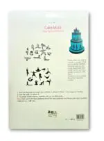 BakeGuru Cake Decor Yoga Figures Silhouette shaped Plastic Fondant Cookie Cutters | BSI 433