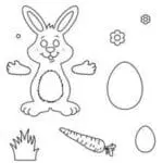 BakeGuru Cake Decor Bunny Set Plastic Fondant Cookie Cutters | BSI 497