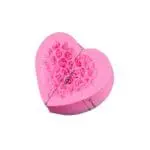 BakeGuru® Flower Delicate Floral Heart Silicone Soap Mould