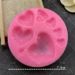 BakeGuru® Heart shape Fondant Silicone Mold