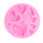 BakeGuru® Heart shape Fondant Silicone Mold