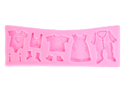 BakeGuru® Baby Clothes Shape Silicone Mould