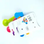 5pcs Attractive Multicolors Space Saving Measuring Spoons Set | BSI 08