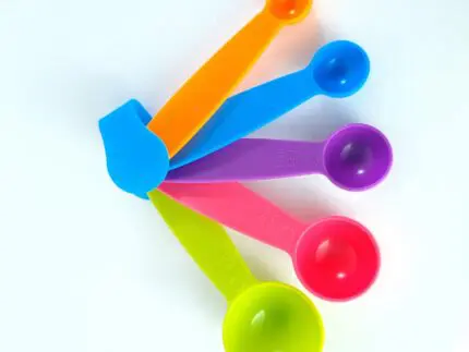 5pcs Attractive Multicolors Space Saving Measuring Spoons Set | BSI 08