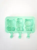 BSI 519 53 Cavity Doll Shape Ice Pop Mold | Popsicle Silicone Molds with Lid | BPA Free Ice Cream Bar Mold | BSI 519