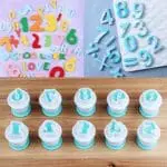 Cake Decor 10 Pieces Easy Mini Number Plunger Cutter Set | BSI 650