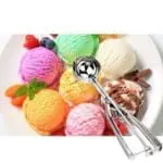 BakeGuru® Icecream Scoop | Easy Handled Multi-Use Stainless Steel Ice Cream Scooper Medium Size | BSI 551A_Scoop