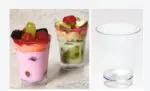 Mousse Cup | Disposable Appetizer Cup Dessert Cup, Shot Cups for Desserts, Appetizers, Puddings, Mousse| PS - 25 (pack of 12)
