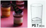 Mousse Cup | Disposable Appetizer Cup Dessert Cup, Shot Cups for Desserts, Appetizers, Puddings, Mousse | PS - 7 (pack of 12)
