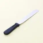 6 Inch Straight Slice Palette Knife | Icing Stainless Steel Spatula with Black Handle | BSI 141