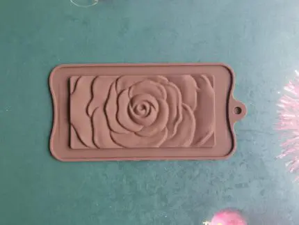 Silicone - Rose Chocolate Mold | Non-Stick Reusable, Kitchen Rubber Tray for Ice, Crayons, Fat Bombs, and Soap, Gummy Molds, Dishwasher Safe Silicone | BSI 648