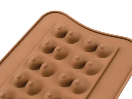 Silicone - Chocolate Molds Non-Stick Reusable, Kitchen Rubber Tray for Ice, Crayons, Fat Bombs, and Soap, Gummy Molds, Dishwasher Safe Silicone | BSI 649