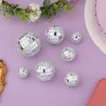 Disco Ball Cake Topper | bsi 754