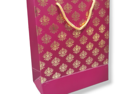 Brilliant Dark Pink Design Bags 8*10*4 [pack of 10]