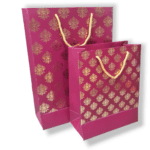 Brilliant Dark Pink Design Bags 10*14*4 [pack of 10]