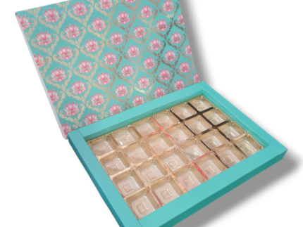 24 Cavity 4*6 | Sab Ka Favorite Lotus Boxes , Chocolates Packaging Boxes, Surprise Gift Box, Cookies Storage, Birthday Gift Hamper [pack of 10]