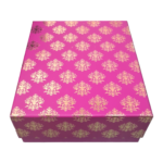 Rigid Hamper Boxes | Jar Boxes | Chocolates Packaging Boxes, Surprise Gift Box, Birthday Gift Hamper | Brilliant Dark Pink Design | Leela 3523