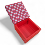 Rigid Hamper Boxes 8*8 | Chocolates Packaging Boxes, Surprise Gift Box, Birthday Gift Hamper | Leela 3516