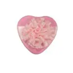 Heart Shaped Tin Box for for Multipurpose Use, Useful for Storing Small Stuff Like Small Jewellery, Medicine, Pills, Pen Drives, Candies, Keys, Earphones, Coins etc. Storage Box. | Leela 4001 | Pack of 12 | Pink colour