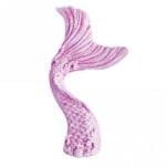 BakeGuru® Silicone 1 Cavity Mermaid Tail Shape Pink Fondant Marzipan Mould