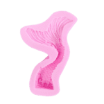 BakeGuru® Silicone 1 Cavity Mermaid Tail Shape Pink Fondant Marzipan Mould