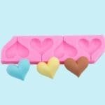 BakeGuru® Cute Heart-Shape Silicone Lollipop Mold