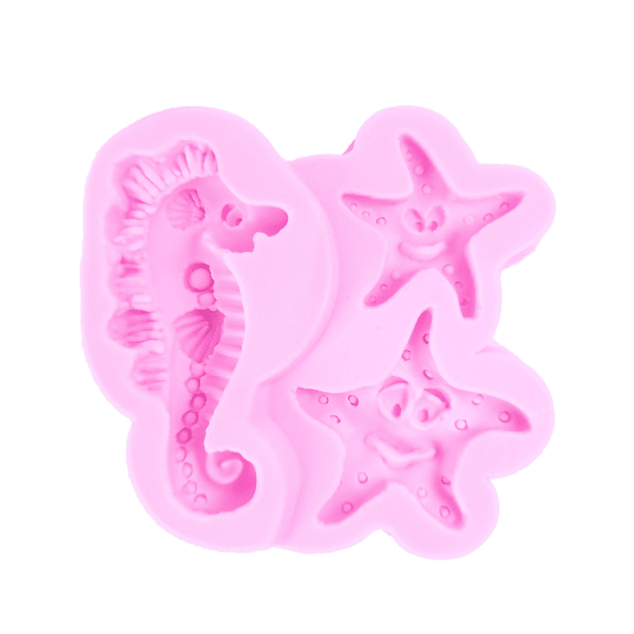BakeGuru® Sea horse and Starfish Silicone Mould