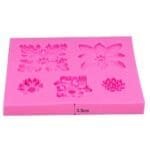 BakeGuru® Flower Embellishments Silicone Mould