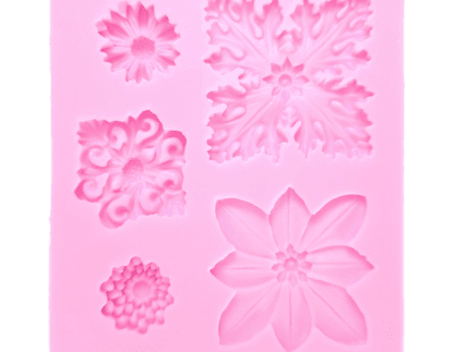 BakeGuru® Flower Embellishments Silicone Mould