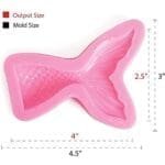 BakeGuru® Silicone Mermaid Tail Mold