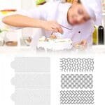 BakeGuru® Checkerd Pattern Stencil Royal Icing and Lustre Dust Stencil