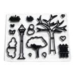 BakeGuru Cake Decor Park Theme Series Set Plastic Fondant Cookie Cutters | BSI 429