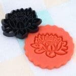 BakeGuru Cake Decor Lotus Pond Theme set Plastic Fondant Cookie Cutters | BSI 434