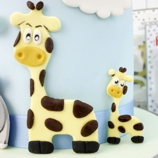 Real Giraffe Skin Texture Animal Pattern edible cake topper decoration –  Bakers World