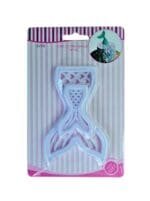 BakeGuru Cake Decor Fish Tail Shape Plastic Fondant Cookie Cutters | BSI 473