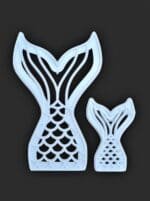 BakeGuru Cake Decor Fish Tail Shape Plastic Fondant Cookie Cutters | BSI 473