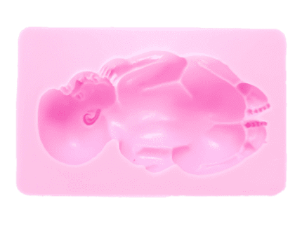 BakeGuru® 3D Large Sleeping Baby Silicone Fondant Mold