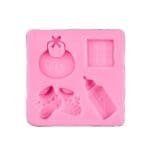 BakeGuru® Baby Shower Silicone Fondant Mould