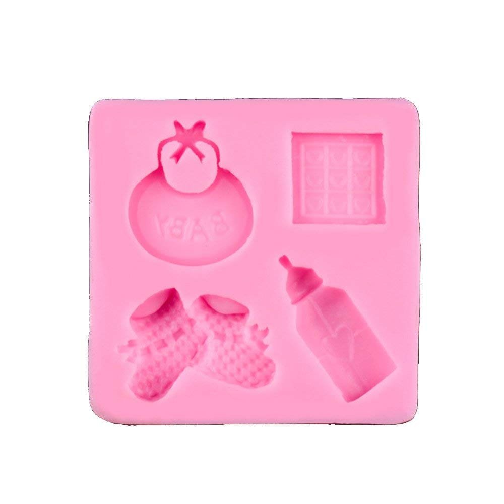 BakeGuru Food Grade Silicone Mold Fondant Silicone Candy Mold for Sugar  Craft Cake Decoration Mold