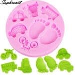 BakeGuru® Baby Shower Silicone Fondant Mould