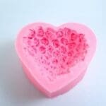 BakeGuru® Flower Delicate Floral Heart Silicone Soap Mould