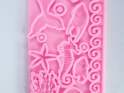 BakeGuru® Mermaid theme Fondant Cake Mold Set