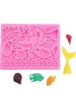 BakeGuru® Mermaid theme Fondant Cake Mold Set