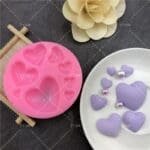 BakeGuru® Heart shape Fondant Silicone Mold