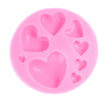 BakeGuru® Heart shape Fondant Silicone Mold