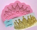 BakeGuru® Princess Crown Fondant Silicone Mould
