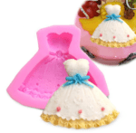 BakeGuru® Princess dress Fondant Silicone Mould