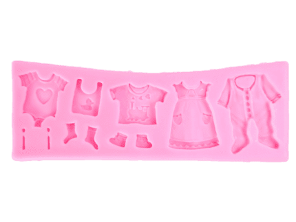 BakeGuru® Baby Clothes Shape Silicone Mould