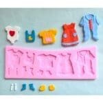 BakeGuru® Baby Clothes Shape Silicone Mould